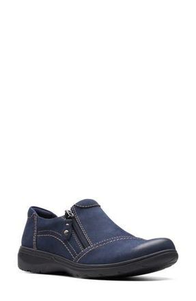 Clarks Carleigh Ray Shoe in Navy Nubuck at Nordstrom Rack, Size 8.5