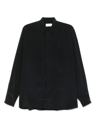 Lardini crepe shirt - Black