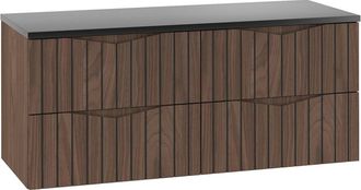 Petits Meubles Mueble bajo lavabo 120cm encimera paneles de melamina y de mdf madera