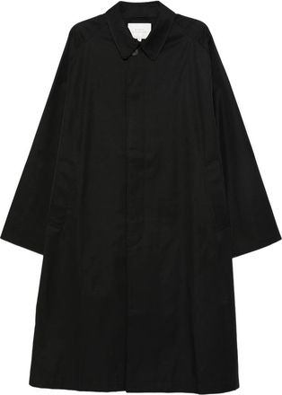 STUDIO NICHOLSON Crowe Buttoned Trench Coat