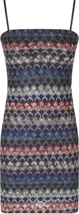 Missoni Dames, Jurken, Blauw, Maat: 2XS
