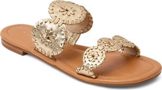 Jack Rogers Lauren II Sandal in Platinum at Nordstrom, Size 8.5