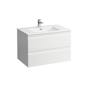 Laufen Laufen - Pro S Set 800, Lavabo, 1 Agujero Para Grifo, Rebosadero