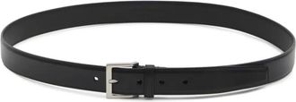 Saint Laurent Leren riem - Zwart