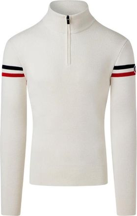 Fusalp Wengen Sweater - Heren - Coltruien - Wit - XL - Wol - Truien & Vesten