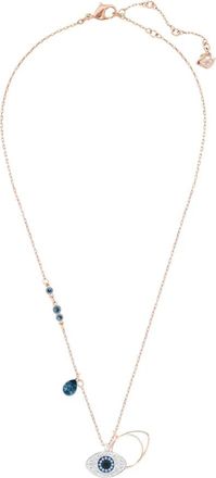 Swarovski Unisex Hanger Evil Eye Ketting - Dames - Kettingen - Geel - ONE Size - Accessoires