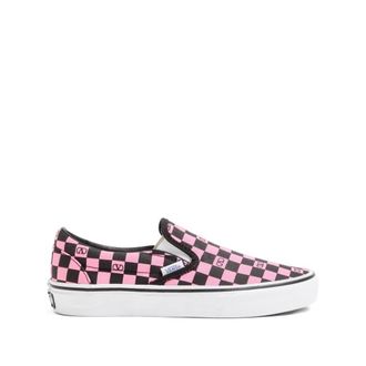 Vans Loafers, female, Multicolor, Size: 10 US VLogo Checkerboard Sneakers