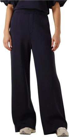 Inwear Gincetteiw Pant - Dames - Wijde Broeken - Blauw - XS - Polyester - Broeken