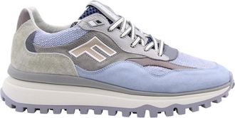 Floris Van Bommel DE Gripper 01.14 - Heren - Sneakers - Blauw - 46 EU - Schoenen