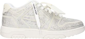 Off-white Sneakers Uomo Camoscio Beige/Argento