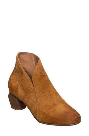 Antelope Pattie Embossed Bootie in Cognac at Nordstrom Rack, Size 10Us / 41Eu
