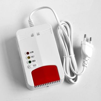 OEM Detector De Gas, Detector De Fugas De Gas Natural, Gas Licuado De Petr&oacute;leo, Gas De Carb&oacute;n, Monitor De Gas Con Sensor Enchufable Con Alarma Sonora Y Pa