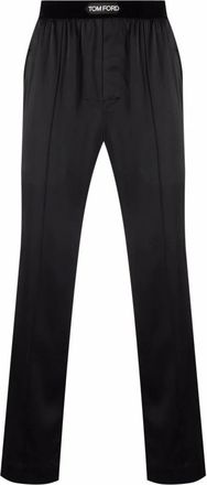 Tom Ford Broeken, Heren, Zwart, XL, Rechte broek