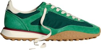 Hoff Groene Sneaker met Wit Detail - unisex - Sneakers - Groen - 40 EU - Schoenen