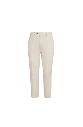 Brunello Cucinelli Comfort gabardine trousers in Light Brown at Nordstrom, Size 56 It