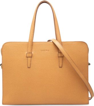 Loewe Pre-owned Loewe Textured Leather Business Bag Ladies 4EXWB4HM9S10OYO7