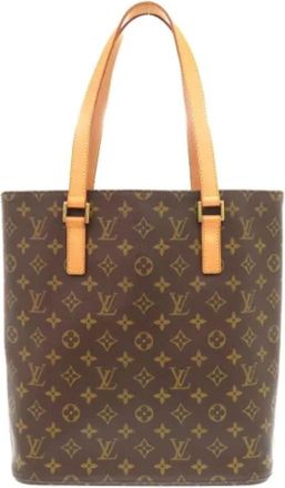Louis Vuitton Pre-owned Canvas shoulder-bags - Dames - Vintage Shopper - Bruin - ONE Size - Vintage