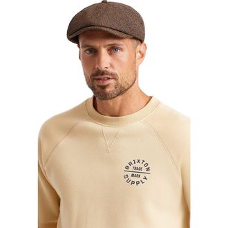 Brixton Brood Driving Cap in Brown/khaki at Nordstrom, Size X-Large