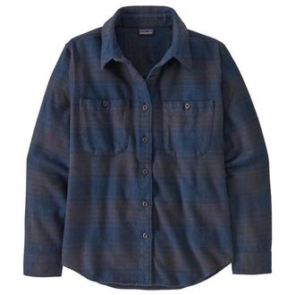 Patagonia Fjord Flannel Shirt Hemd f&uuml;r Damen | blau