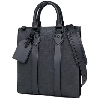 Louis Vuitton Black Monogram Noir Monogram Handbag Shoulder Bag Tote Bag (Pre-Owned)
