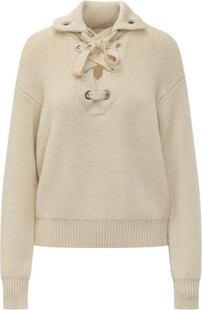 Isabel Marant Truien & Vesten, Dames, Beige, S, Wol, Ydalia-Gd Pullover