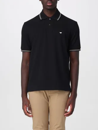 Emporio Armani Polo in cotone con logo