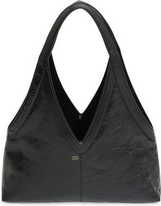 Mansur Gavriel Soft M Leather Tote in Black at Nordstrom