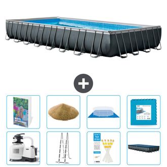 Intex Piscina Ultra Xtr Rectangular - 975x488x132 Cm - 9-piezas S557