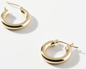 Simons Womens Tubular Hoop Earrings