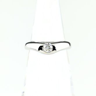 Tiffany & Co. Silver Platinum Band Ring (Pre-Owned)
