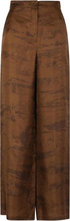 Max Mara Mujer, Pantalones, Marr&oacute;n, Talla: 2XS