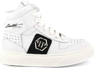 Philipp Plein High Limited Sneakers 72892 - Dames - Sneakers - Wit - 36 EU - Leer - Schoenen