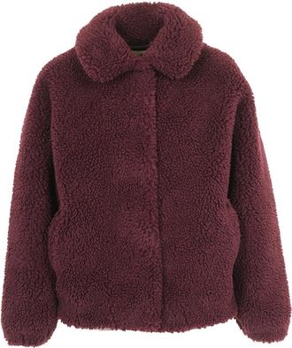 MC2 Saint Barth Giacca in Eco-pelliccia e Shearling - - Jackets - Donna - Rosso - S