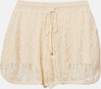 Zimmermann Mahon crochet lace shorts