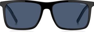 HUGO BOSS HG 1331 Optisch Montuur - Heren - Zonnebrillen - Zwart - 56 MM - Polyester - Accessoires