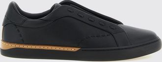 Fendi Sneakers slip-on City in pelle di vitello con logo jacquard