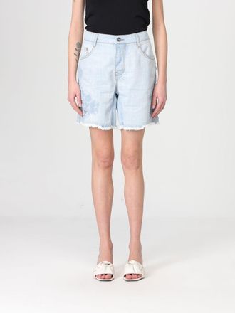 Ermanno Scervino Cotton Denim Shorts