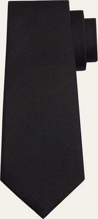 Ermenegildo Zegna Mens Oasi Cashmere Solid Tie