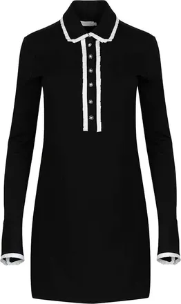 Anne Fontaine Estampe Dress in Black at Nordstrom, Size 40