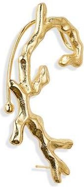 Cult Gaia Noemi Ear Climber in Shiny Brass at Nordstrom Rack
