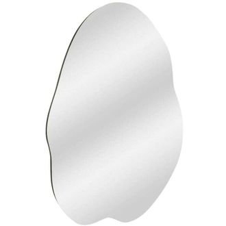 Dmora Espejito Phact, Espejo, Objeto De Decoraci&oacute;n De Pared, Decoraci&oacute;n De Espejo, 60x2h85 Cm, Negro, Con Embalaje Reforzado - Dmora