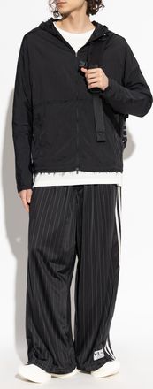 Yohji Yamamoto Hooded Jacket, Mens, Black