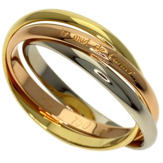 Cartier Yellow Gold (18K) Pink Gold (18K) White Gold (18K) Band Ring (Pre-Owned)