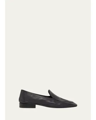 Dries Van Noten Mens Soft Vegan Leather Loafers