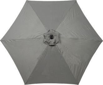 Royalcraft Grey Brushed Aluminium Crank and Tilt Parasol