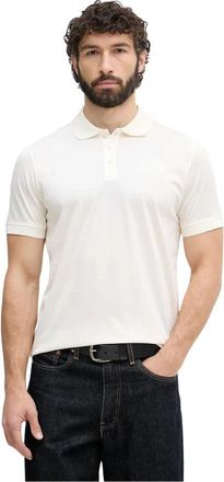 Karl Lagerfeld Polo Shirt - Heren - Polos - Beige - M - Katoen - Tops