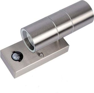 Elle Apliques De Exterior Con Sensor De Movimiento Pir, Alimentados Por La Red El&eacute;ctrica, Funci&oacute;n De Elevaci&oacute;n/descenso, De Acero Inoxidable, Con Clasifica