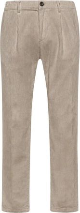 Cruna Mitte Broek - Heren - Straight fit broeken - Beige - L - Katoen - Broeken