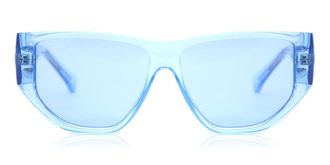 Ferragamo SF 1077S 432 Mens Sunglasses Blue Size 56