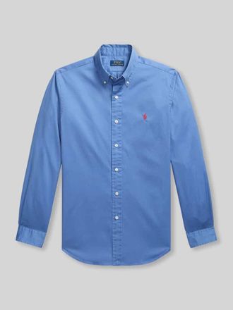 Polo Ralph Lauren Regular Fit Freizeithemd aus reiner Baumwolle in Rauchblau, Gr&ouml;&szlig;e XXL